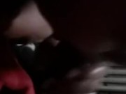 Homemade ebony wife blowing friend 5/16