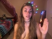 AwesomeKate - Cums Hard In Black Thigh High Socks 2/16