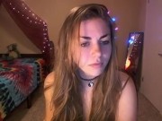 AwesomeKate - Cums Hard In Black Thigh High Socks 3/16