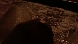 Hot tub tease