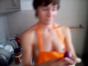 Playing in the kitchen - Screenshot 6 of 16 - Striptease