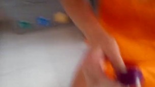 Playing in the kitchen