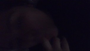 Slut fucks her pussy, sucks off her pussy juice and begs for daddies cock