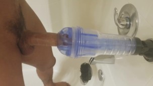 Fucking Fleshlite Turbo In Shower 7