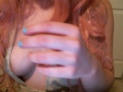 ASMR | Big Tits Sexy Sounds Whispers and Tingles 4/16