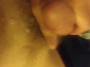 Rubbing out some cum 16/16