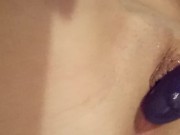 Horny slut having a huge cumshot 2/16