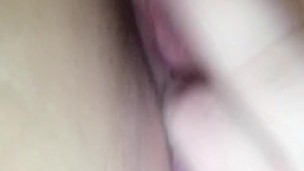 Playing with my tight little pussy