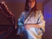 AwesomeKate - Redhead Teen In Bunny Ears Does Cums For Her Fans 14/16