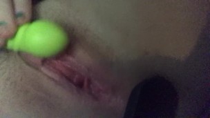 Playing with my toys