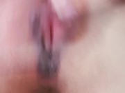 Rubbing clit until I cum