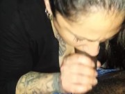 Girl tries to swallow Monster Cock 15/16