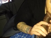 Girl tries to swallow Monster Cock 8/16