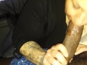 Girl tries to swallow Monster Cock 9/16