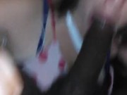 Love how she suck my balls and dick  sloppy 7/16