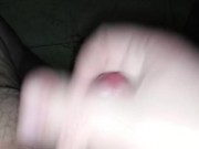 Jerking my cock until i cum for you