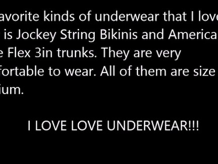 My Favoirte Underwear