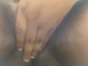 College teen fingering pussy for daddy pt.2