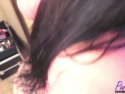 BBW MILF Bella Bendz gets fucked in the bathroom before our scene starts 16/16