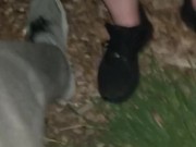 She Sucks Off Complete and Total Stranger in Public Park 3/16