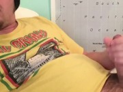 Was My Third Cumshot of the Day! Got a Cum Rating by Femdom Camgirl CEI