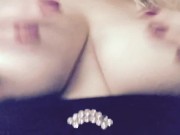 Carlycurvy plays and shows pussy in a short dress 15/16