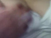 Carlycurvy all boob play in tight white top