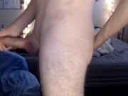Fucking myself in my ass and Cumming ;)