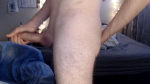 Fucking myself in my ass and Cumming ;)