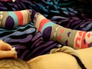 Hairy Teen Vibrator On Clit In Knee Socks Female POV | Catpaws 12/16
