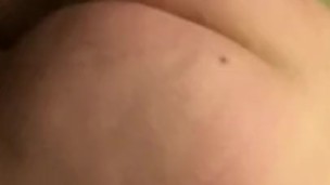 Horny Goth girl stripping and playing with herself