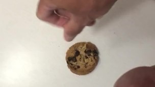 Portuguese Canadian Boy Cum on and Eat Cookie