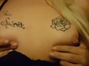 My small pierced tits ♡