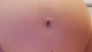 Pregnant milf shows off her beautiful 