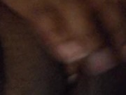 Playing with my clit