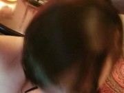 Girlfriend in bondage wants to suck a cock 3/16