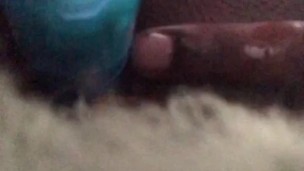 JOVEM ÉBANO FAZ SEU BURRO CREME COM O COELHO DE GF [SOLO ANAL PLAY]