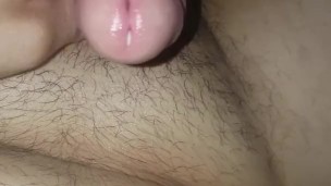 Cumshot after edging big cock