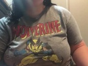 BBW with big titties smoke sesh