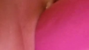 Fucking myself with a 9" cock