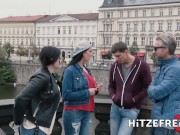 HITZEFREI Texas Patti finds a hung stranger to pound her fuck holes 3/16