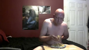 piggy messy feeding 9/12/18