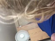 18 Teen Daddy's Girl Sucks Daddy's Cock And Gets Her Pussy Cream pied 1/16