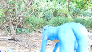 Pokemon Boy / Body Paint / 19 Years Old Extreme Fetish Cosplay #1