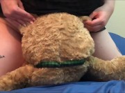 Raven Savage fucks a TEDDY BEAR 7/16