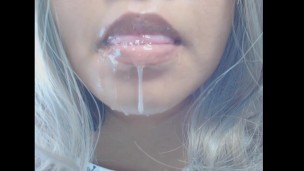 Erotic Saliva Play