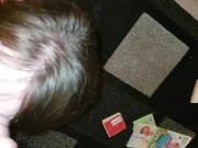 Throat fucking wife with toy play 10/16