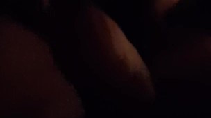Naughty late night wank