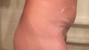 Shower time! All soapy