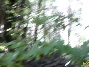 I got fucked and creampied at an American war monument | public outdoor sex 10/16